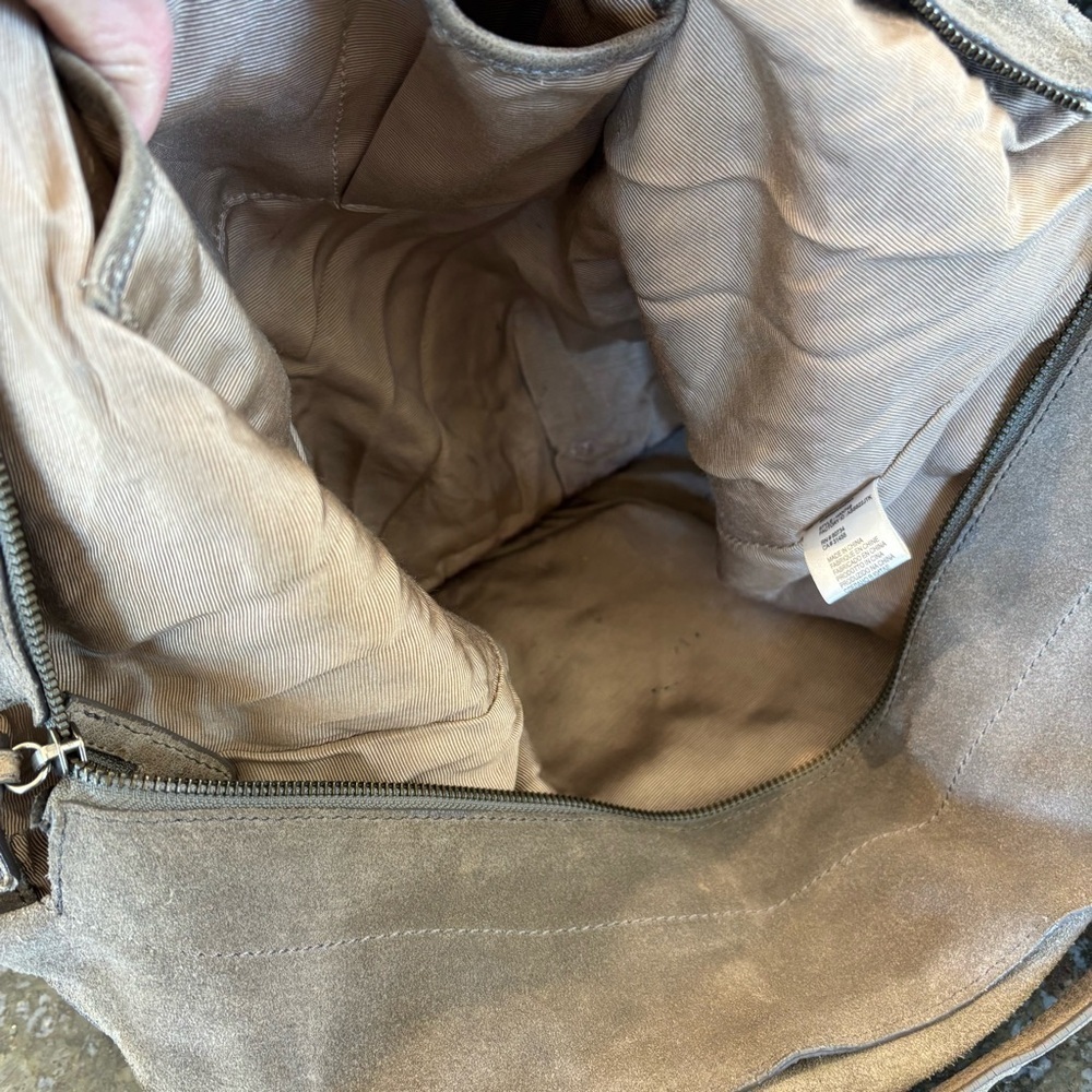 BCBGMaxAzria Tan Leather Hobo Bag - Picture 4 of 14